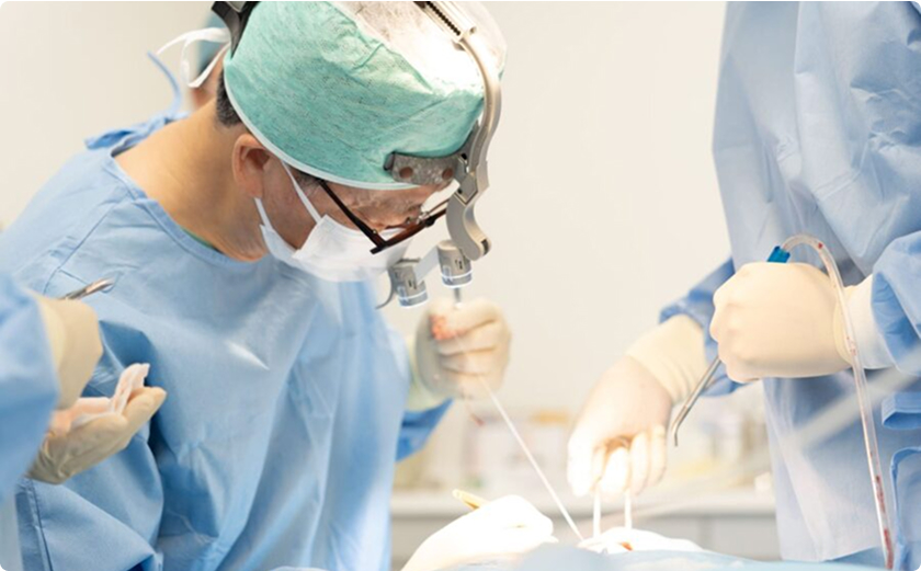 応急処置 または 本格治療の開始