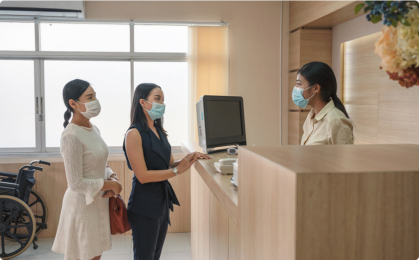 会計・次回ご予約・定期検診のご案内